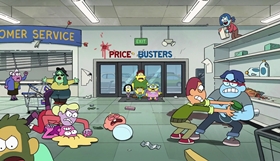 Screenshots from the 2018 Disney Television Animation cartoon Big Deal