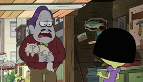 Screenshots from the 2018 Disney Television Animation cartoon Forbidden Feline