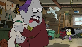 Screenshots from the 2018 Disney Television Animation cartoon Forbidden Feline