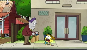 Screenshots from the 2018 Disney Television Animation cartoon Forbidden Feline