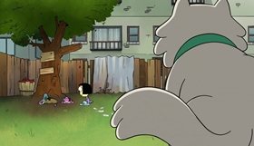 Screenshots from the 2018 Disney Television Animation cartoon Forbidden Feline