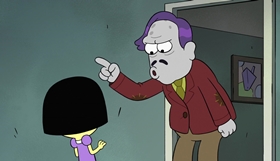 Screenshots from the 2018 Disney Television Animation cartoon Forbidden Feline