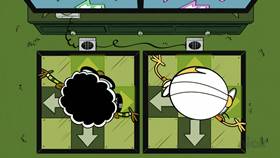 Screenshots from the 2018 Nickelodeon cartoon Really Loud Music