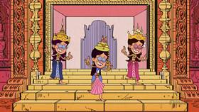 Screenshots from the 2018 Nickelodeon cartoon Really Loud Music