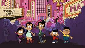 Screenshots from the 2018 Nickelodeon cartoon Really Loud Music