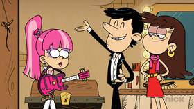 Screenshots from the 2018 Nickelodeon cartoon Really Loud Music