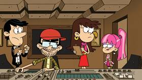 Screenshots from the 2018 Nickelodeon cartoon Really Loud Music