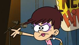 Screenshots from the 2018 Nickelodeon cartoon Really Loud Music