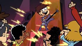 Screenshots from the 2018 Nickelodeon cartoon Really Loud Music