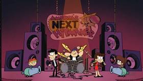 Screenshots from the 2018 Nickelodeon cartoon Really Loud Music