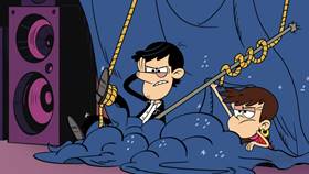 Screenshots from the 2018 Nickelodeon cartoon Really Loud Music