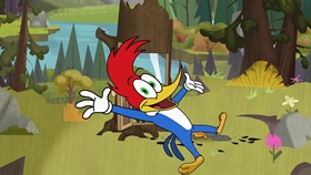 Screenshots from the 2018 Universal 1440 Entertainment cartoon The Pen is Flightier Than the Sword