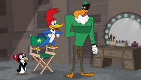 Screenshots from the 2018 Universal 1440 Entertainment cartoon The Pen is Flightier Than the Sword