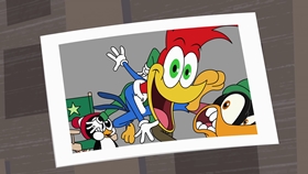 Screenshots from the 2018 Universal 1440 Entertainment cartoon The Pen is Flightier Than the Sword