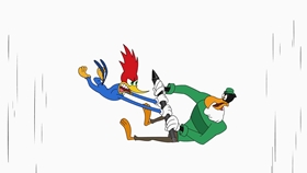 Screenshots from the 2018 Universal 1440 Entertainment cartoon The Pen is Flightier Than the Sword