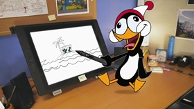 Screenshots from the 2018 Universal 1440 Entertainment cartoon The Pen is Flightier Than the Sword