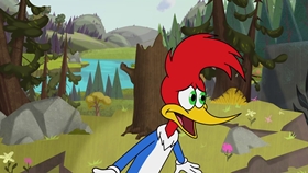 Screenshots from the 2018 Universal 1440 Entertainment cartoon The Pen is Flightier Than the Sword