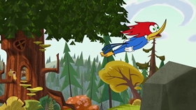 Screenshots from the 2018 Universal 1440 Entertainment cartoon No Time Like A Present