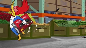 Screenshots from the 2018 Universal 1440 Entertainment cartoon No Time Like A Present