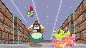 Screenshots from the 2018 Universal 1440 Entertainment cartoon No Time Like A Present