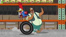 Screenshots from the 2018 Universal 1440 Entertainment cartoon No Time Like A Present