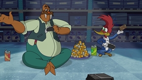 Screenshots from the 2018 Universal 1440 Entertainment cartoon No Time Like A Present