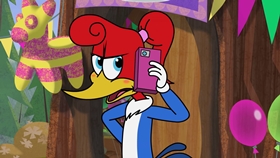 Screenshots from the 2018 Universal 1440 Entertainment cartoon No Time Like A Present