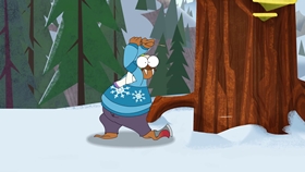 Screenshots from the 2018 Universal 1440 Entertainment cartoon Christmess Eve