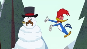 Screenshots from the 2018 Universal 1440 Entertainment cartoon Christmess Eve