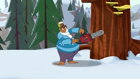 Screenshots from the 2018 Universal 1440 Entertainment cartoon Christmess Eve