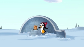 Screenshots from the 2018 Universal 1440 Entertainment cartoon Christmess Eve