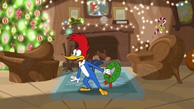 Screenshots from the 2018 Universal 1440 Entertainment cartoon Christmess Eve