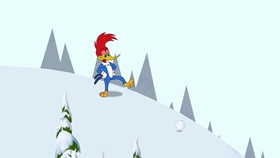 Screenshots from the 2018 Universal 1440 Entertainment cartoon Christmess Eve