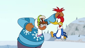 Screenshots from the 2018 Universal 1440 Entertainment cartoon Christmess Eve