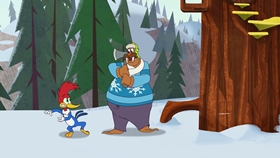 Screenshots from the 2018 Universal 1440 Entertainment cartoon Christmess Eve