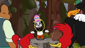 Screenshots from the 2018 Universal 1440 Entertainment cartoon The Yolk