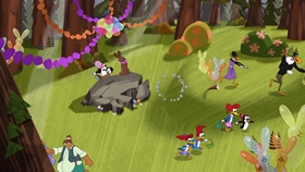 Screenshots from the 2018 Universal 1440 Entertainment cartoon The Yolk