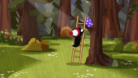 Screenshots from the 2018 Universal 1440 Entertainment cartoon The Yolk