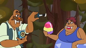Screenshots from the 2018 Universal 1440 Entertainment cartoon The Yolk