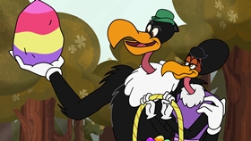 Screenshots from the 2018 Universal 1440 Entertainment cartoon The Yolk