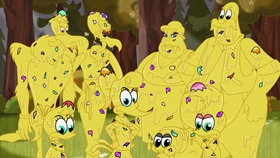 Screenshots from the 2018 Universal 1440 Entertainment cartoon The Yolk