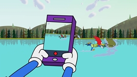 Screenshots from the 2018 Universal 1440 Entertainment cartoon Scout