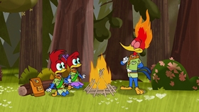 Screenshots from the 2018 Universal 1440 Entertainment cartoon Scout