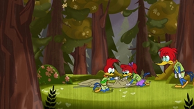 Screenshots from the 2018 Universal 1440 Entertainment cartoon Scout