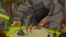 Screenshots from the 2018 Universal 1440 Entertainment cartoon Scout