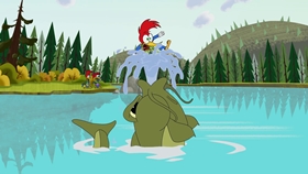 Screenshots from the 2018 Universal 1440 Entertainment cartoon Scout