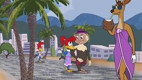 Screenshots from the 2018 Universal 1440 Entertainment cartoon Blame It On Rio De Janeiro