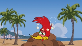 Screenshots from the 2018 Universal 1440 Entertainment cartoon Blame It On Rio De Janeiro