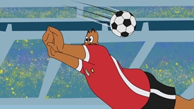 Screenshots from the 2018 Universal 1440 Entertainment cartoon Blame It On Rio De Janeiro