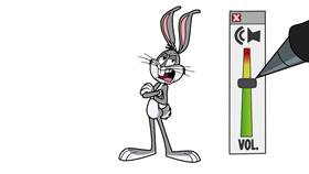 Screenshots from the 2018 Warner Bros. Television cartoon One Carroter in Search of an Artist